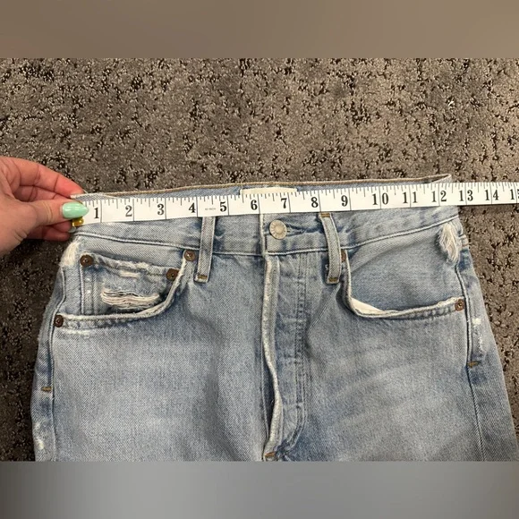 Agolde denim 90's Mid Rise Loose Fit jeans | size 23 - Picture 9 of 10